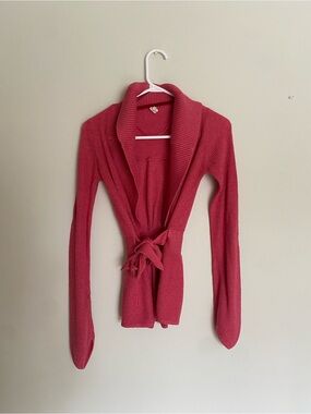 Vintage Lululemon Sweater Wrap Coral Pink